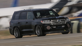 Holy Crap They Actually Got A Toyota Land Cruiser To Do 230 MPH